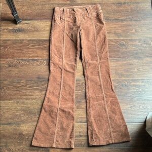 Women's BDG Urban Outfitters Brown Corduroy Flare Pants | Corduroy | Flare Pants